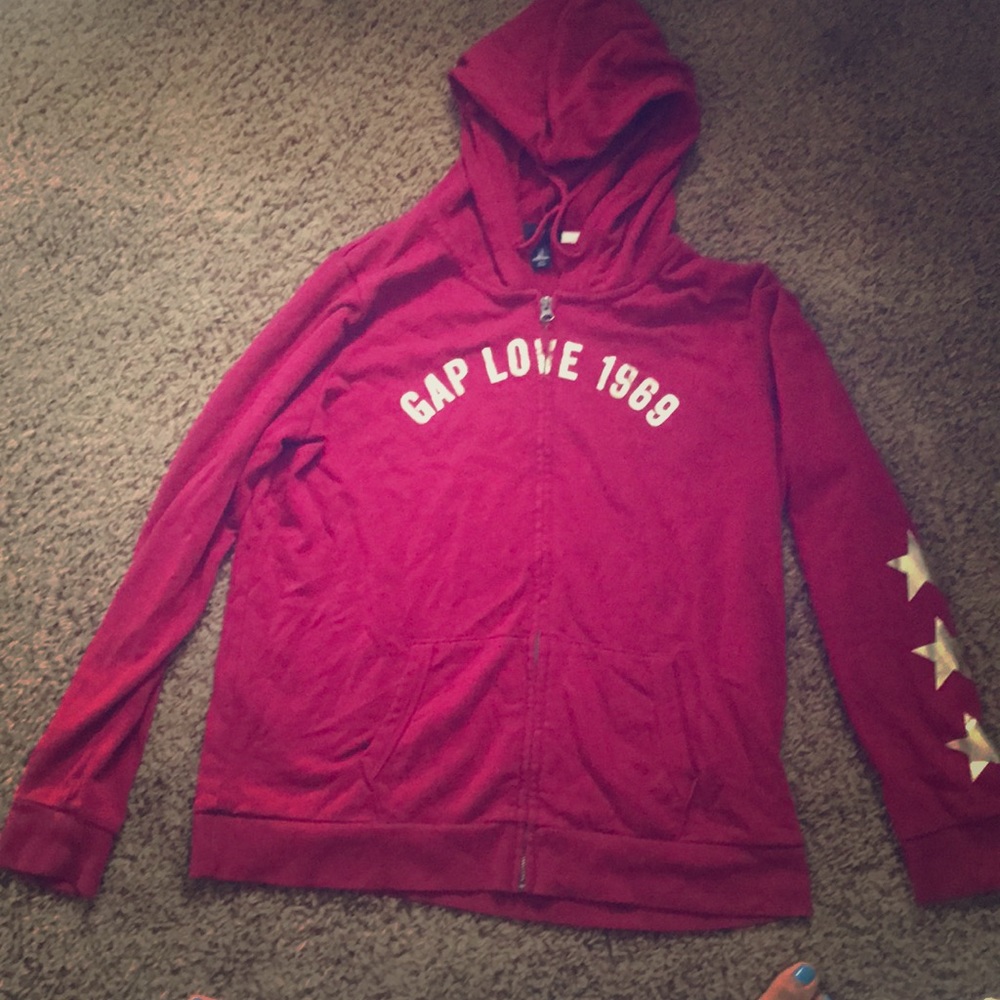 Zip up hoodie